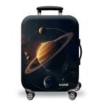 Printed Luggage Protector Cover - Galactic Space - Xlarge