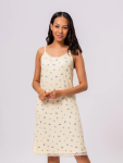 Floral Print Cami Nightdress - XXL Yellow
