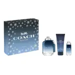 COACH Blue Gift Set With 100ML Edt Plus Shower Gel 100ML With A N Edt 15ML