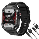 Focusfit MK66 Rugged Military 1.85 HD Sport Smartwatch