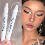 1PC Sparkling Eye Highlighter Long-lasting Brightening Eye Corner Eyeshadow Pen Pearl White Glitter Shimmering Eye Cosmetics For