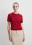 Australian Cotton Blend Boucle Knit T-Shirt