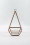 Pyramid 9CMX9CMX16.5CM Rose Gold