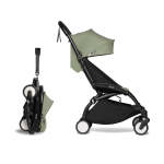 Babyzen Yoyo 2 Including 6 Month+ Colour Pack - Black Yoyo+ 6+ Colour Pack Olive