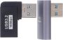 Right Angle USB 3.0 Male To Female Adapter High-speed Data Transfer 10GBPS