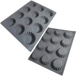 Silicone Muffin Pan 12 Cavity Grey
