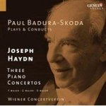 Paul Badura-skoda Plays & Conducts Joseph Haydn Three Piano Concertos Cd