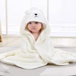 Gucilulu Hooded Baby Towel - Premium Soft Bath Towel For Baby Newborn Infant - Ultra Absorbent Natural Baby Stuff Towel Soft Cor
