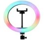 Generic LED Rgb Selfie Ring Light With Tripod Stand LED Ring Light White Pack Of 1