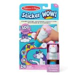 M&d Sticker Wow Unicorn With Book & Stickers