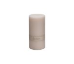 Plain Pillar Candle Light Pink 7X17CM