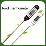 1PC Kitchen Thermometer Food Pen Probe Thermometer Food Thermometer Instant Read Meat Thermometer Baking Thermometer Digital The