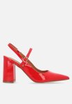Madison Beckett Block Heel - Red