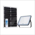 400W Ultra Bright Solar Powered LED Flood Light With Panel & Remote