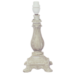 Dala Resin Table Lamp BTL9303 Cream Stone