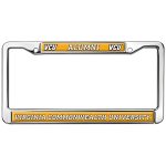 Virginia Commonwealth University Alumni Full Size Standard License Plate Metal Frame