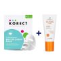 Heliocare Gel Colour Light 50ML + Korect Triglowfusion Bio Collagen Face Mask + Free Neck Mask 2-PIECE Treatment Set Bundle Cosmetology.co.za