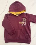 Pumpkin Patch Purple Hoodie 4Y