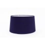 Navy Drum Lamp Shade 23X16X23