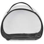 Pre-production Sample Aloe Toiletry Bag With Pvc Front Window - Red