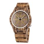 Handmade Runic Circle Wooden Watch T16-2