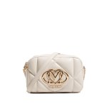 Embossed Quilted Crossbody -off White