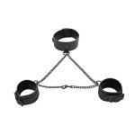 Sportsheets - Sex & Mischief Shadow Sparkle Collar And Cuff Set