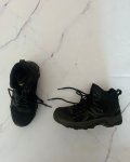 K-Way Black Hiking Boots Size 1 Adult