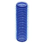 Cling Hook & Loop Hair Perm Curlers 15MM Blue 12 PACK