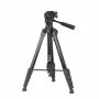 3520 Black Camera Tripod 1.7M Iron Tube 3 Feet Stand 56CM-170CM