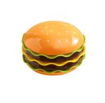 Household Cartoon Creative Seven Layer Burger Plate And Dish Set