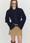 Cotton Utility MINI Skirt - Beige