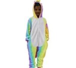 Kids Rainbow Unicorn Onesie - 120