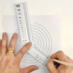 Multifunctional Folding Geometric Drawing Ruler - Abs Material Uncharged 0.01 Accuracy - Mathematical Line Circular Geometry Tem