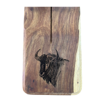 Stainless-steel Biltong Cutter With Wooden Block - Wildebeest