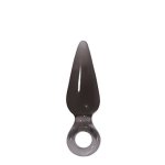 Ns Novelties Jolie Pleasures Plug Large Charcoal
