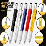 7 In 1 Multitool Pen Multitool Pen Multi Tool Pen Screwdriver Multitool Multi Tool For Men Multitool Mens Valentines Gifts Cool
