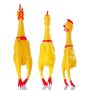 Yas Screaming Chicken Squeeze Sound Toy Pets Dog Toys