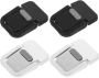 2 Pairs Portable Laptop Riser Stand Of Invisible Supports For Desk