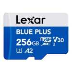 Lexar Blue Plus 256GB Microsdxc Memory Card LMSBLPL256G-BNANG