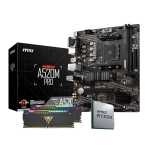 AMD Pcbuilder Ryzen 5 5600XT Upgrade Kit 6-CORE 16GB DDR4 3600MHZ Msi A520M
