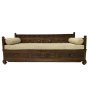 Bumi Teak Outdoor Daybed - Solid Teak With Storage 200CM Sotran Dekorativ