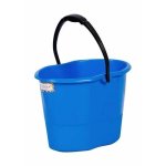 15L Plastic Bucket Handle No Lid Pack Of 5