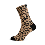 Goldair Gold Leopard Socks - XL