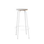 Tetra Stool - Kitchen Stool - 650MM White
