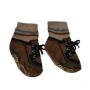 Socks For Boys 6-12 Months - Brown & Blue Boot
