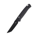 CRKT Counterpart Tanto Crossbar Lock Black Grn Handle With Black Oxide D2 Blade Finish