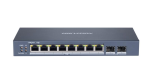 Hikvision - 8 Port Smart Gigabit Poe Switch 110W Livestainable