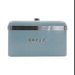 Blue Bread Bin Retro Deluxe With 3PC Set CH902