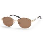 Brown Lens Metal Sunglasses